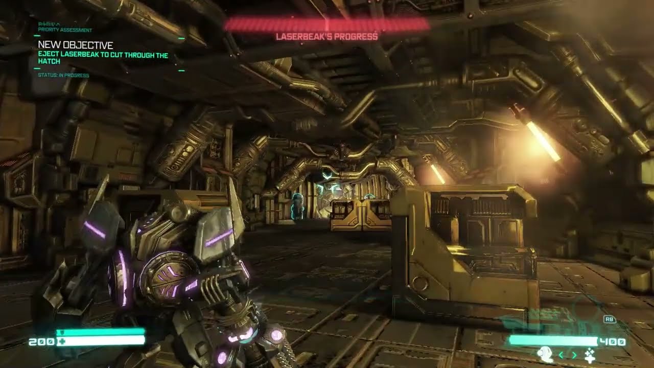 Hitler plays Transformers Fall Of Cybertron (FIRST 5 MINUTES AND 45