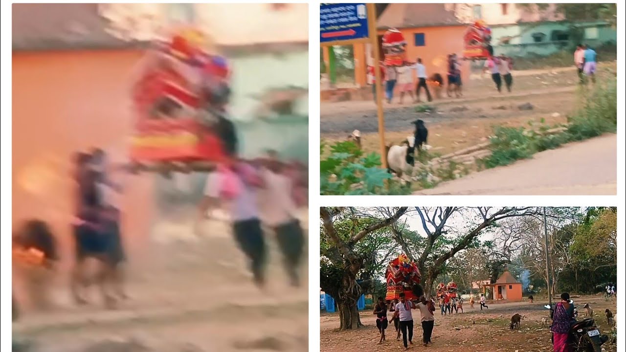 ବିଲୁଆ ଘର ପୋଡି ଠାକୁର ଗାଁ ଅଭିମୁଖେ 🙏🙏🙏