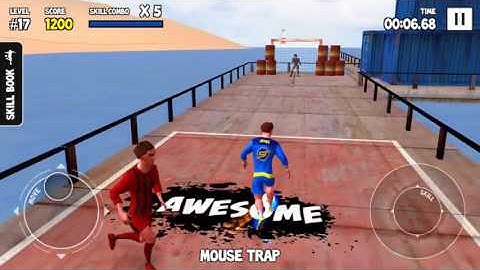 That Skill Run! 2831 points on Level 17 in the #SkillTwinsFootballGame @SkillTwins