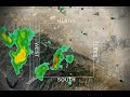 1000-Year Rain Event over Leona Valley Oct. 15th 2015