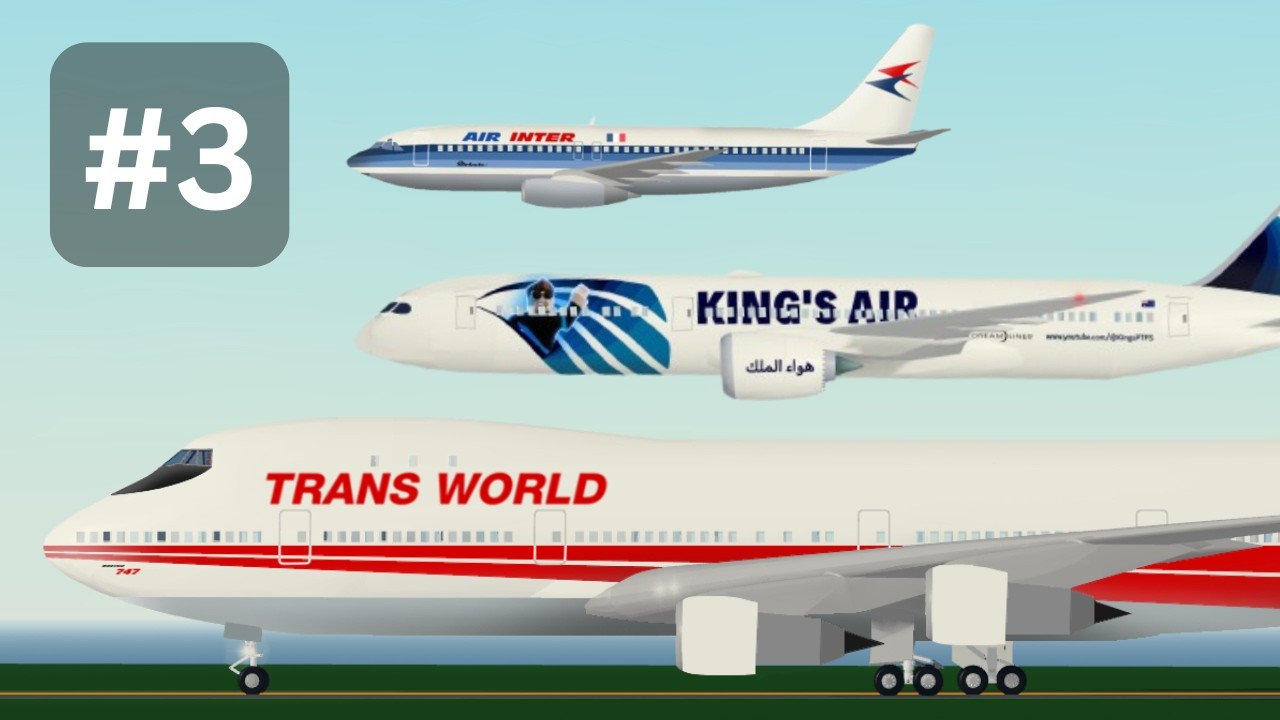 YOUTUBERS' LIVERIES in PTFS | Part 3