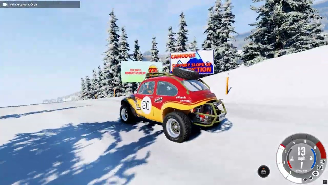 You Won't Believe the Craziest Steepest Descent in BeamNG Drive