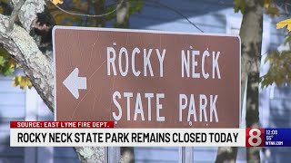 Brush fire closes Rocky Neck State Park in East Lyme