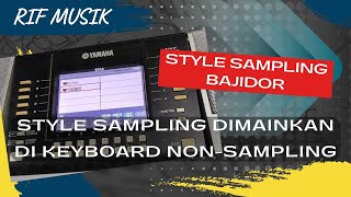 BAJIDOR SAMPLING di keyboard non-sampling Yamaha PSR S910