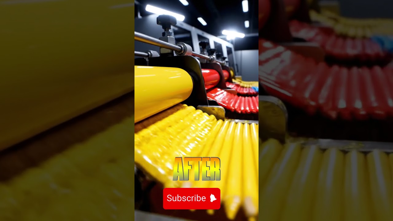 How Pencils Are Made | From Wood to Perfect Sharpened Tip | Pencil Manufacturing Process