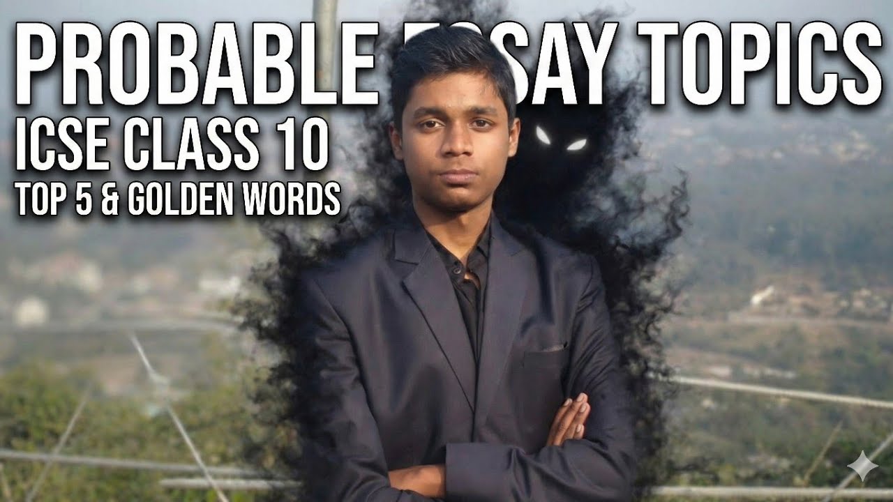 Don't Write Boring Essays! 🛑 Top 5 Topics & "Golden Words" | ICSE Class 10