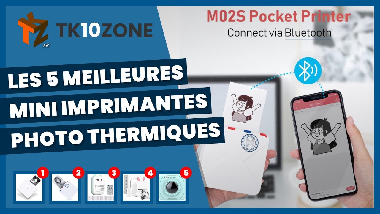 Les 5 meilleures mini imprimantes photo thermiques 