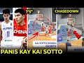 7'5 Big man ng China INIWAN lang ni Kai Sotto, Slam Dunk! | Chasedown Block ni LeBron Lopez!