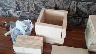 Haciendo colmena para abeja sin aguijon. Parte II