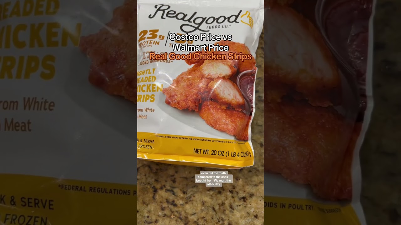 Costco MUST HAVES for Weight Loss | Real Good Food Chicken Strips 