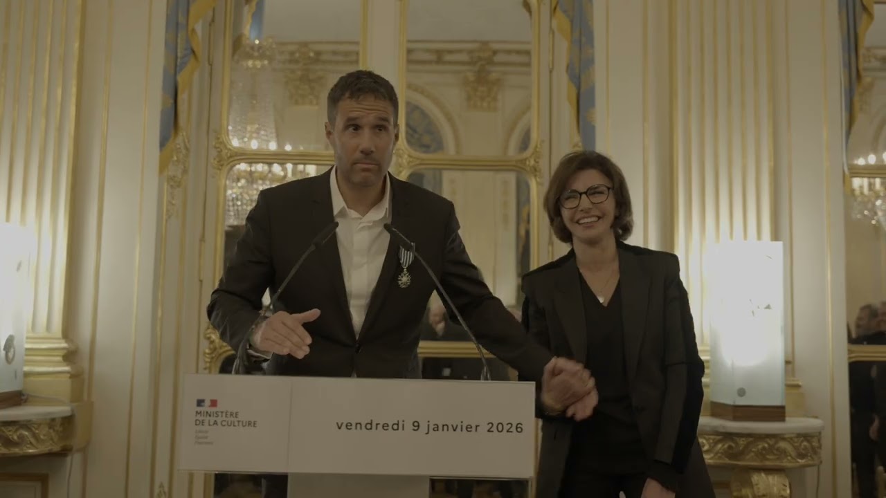 discours Alexandre Kirchhoff décoré Chevalier dans l’ordre des Arts & des Lettres par Rachida Dati