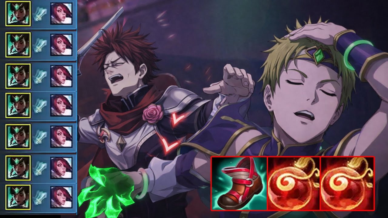 좀비 카르마로 피오라 무차별적으로 패기