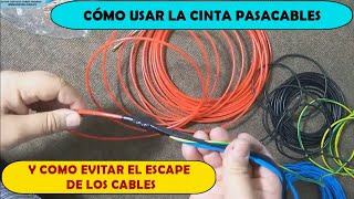 Como Usar La Cinta Pasacable
