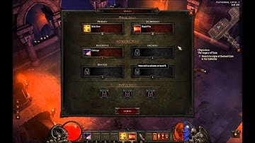 Diablo 3 Beta PATCH 13 - UI, Runestones, and Demon Hunter skills Part 2