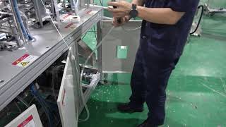 inner face mask machine 1+1 dis-assemble video