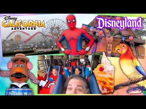 We Rope Drop Pixar Pier, Sling some webs, and hang out at the Tiki Room on Day 2