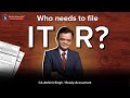 Income Tax Return Part -2 | Who needs to file ITR? | Ready Accountant