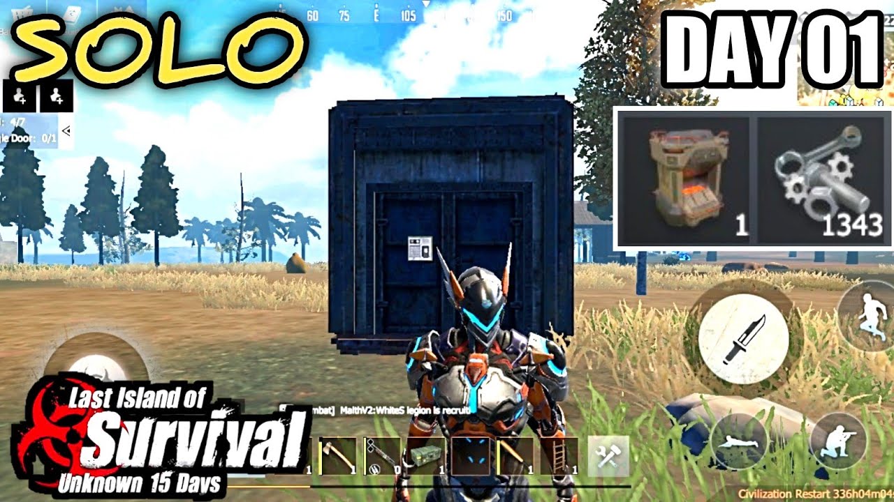 NEW SOLO JOURNEY RANK SERVER || LAST ISLAND OF RULES SURVIVAL || HINDI ...