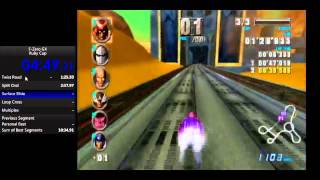 F-Zero GX - Ruby Cup speed run with Blue Falcon - 10:33.89 (Old)