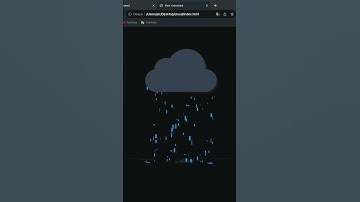 Rain Animated #css #html #script #amazing #animation #best #javascript #js #3d