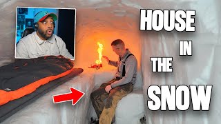 He Built A House In A Snow Storm ( @Outdoor Boys )