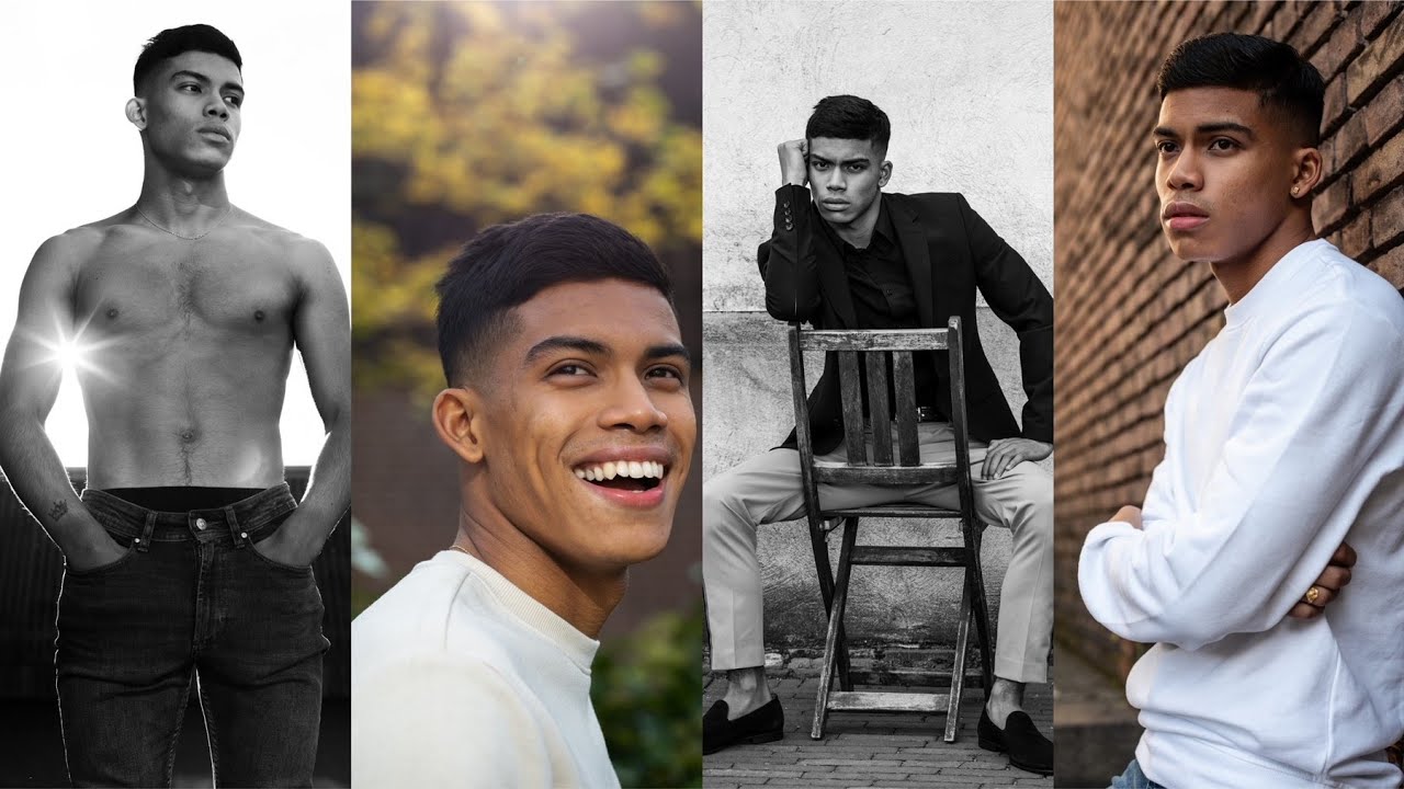 November outdoor shoot with commercial model Gavin Dalusung