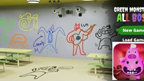 green monster all bosses 4#ripoff #fyp #gob@buggyhuggy