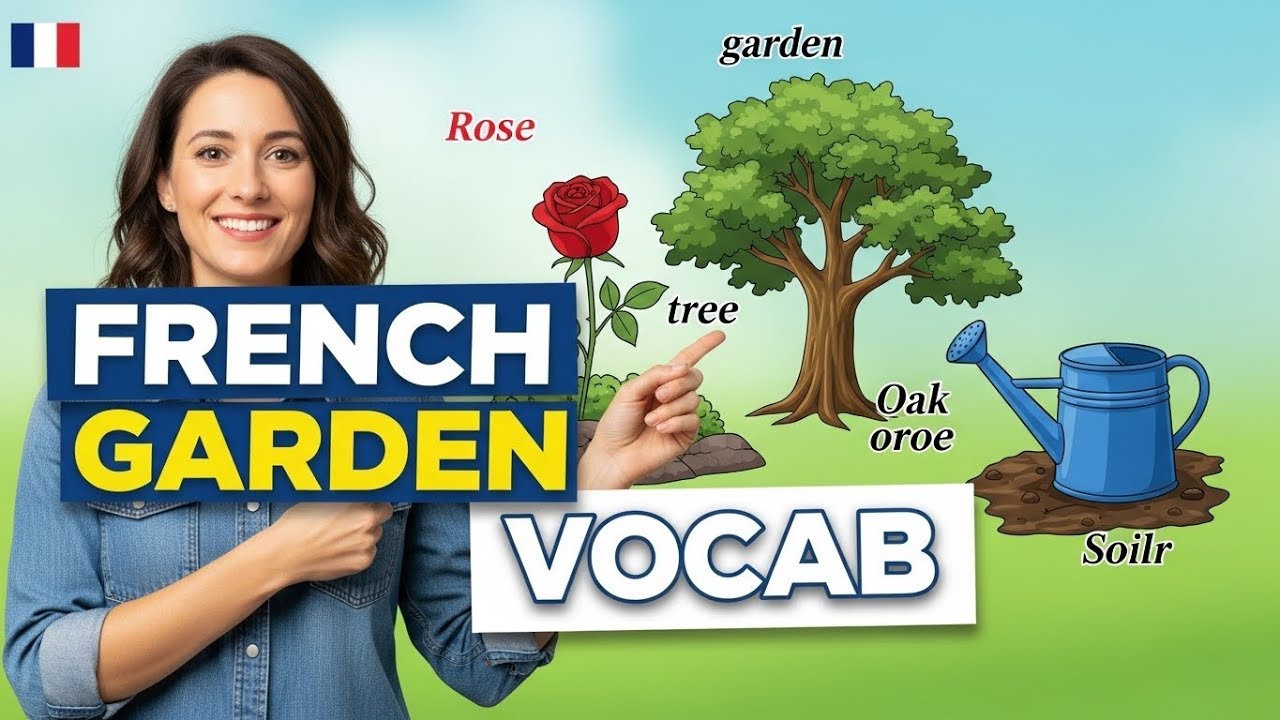 Learn French Basics: The Garden + Put It All Together