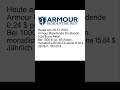 Armour #aktienmarkt #finanzstrategien #job #passiveseinkommen  #dividende  #geldpolitik  #finanzen