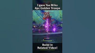I GAVE YAE MIKO 4PC GOLDEN TROUPE