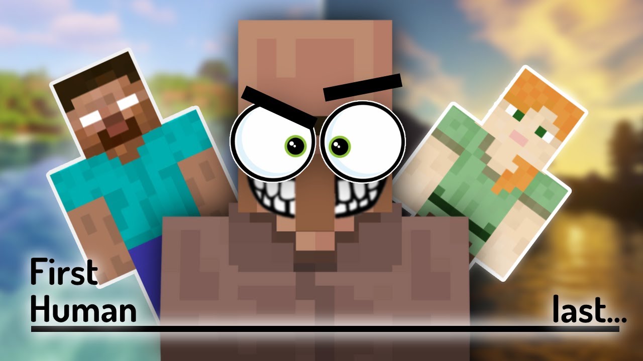 The History Of MINECRAFT Villagers (i guess...