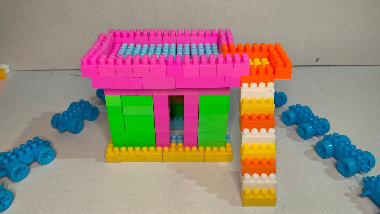 Satisfying DIY Blocks House/ASMR/ Building Blocks/ Blocks Game/ Building Blocks fun.