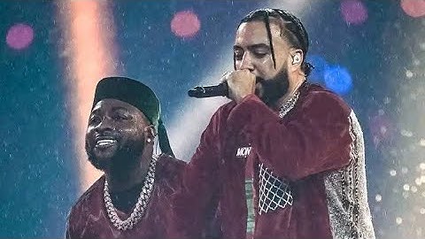 French Montana & Davido performance at AFCON Opening Ceremony 2025 , Afcon 2025