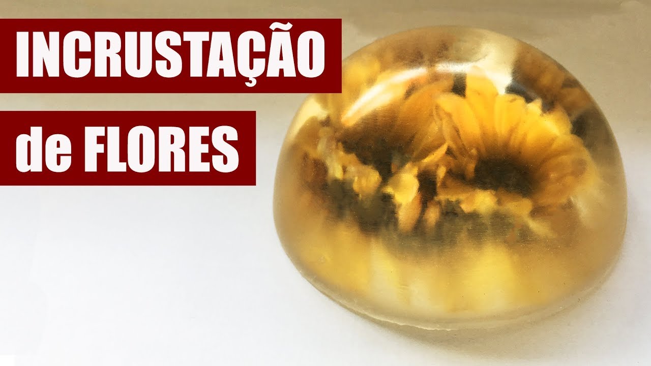 Incrustação de Flores com Resina Epoxi I Será que dá certo?