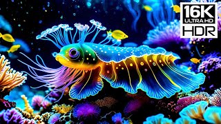 🌊 16K HDR | Ocean Harmony Odyssey – Radiant Coral Reefs & Peaceful Tropical Sea Life 🐠