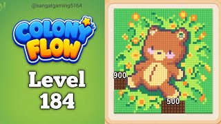 Colony Flow Level 184 game walkthrough