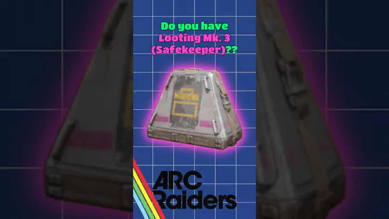 How to get Looting Mk. 3 (Safekeeper) - Stella Montis Medical Research - Arc Raiders Blueprint Run