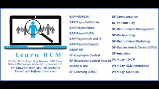 SAP HR/HCM Personnel Actions 3rd Session