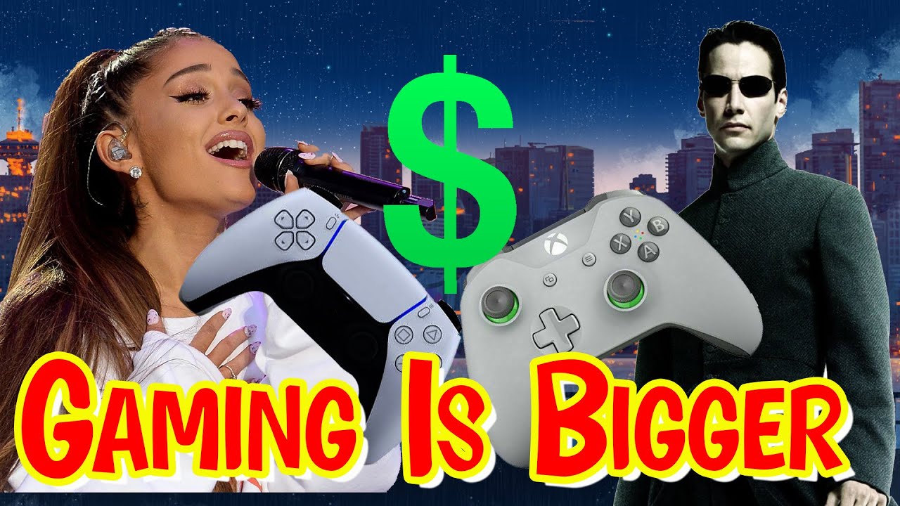 Why The Gaming Industry Is Now Bigger Than Movies And Music Industry 