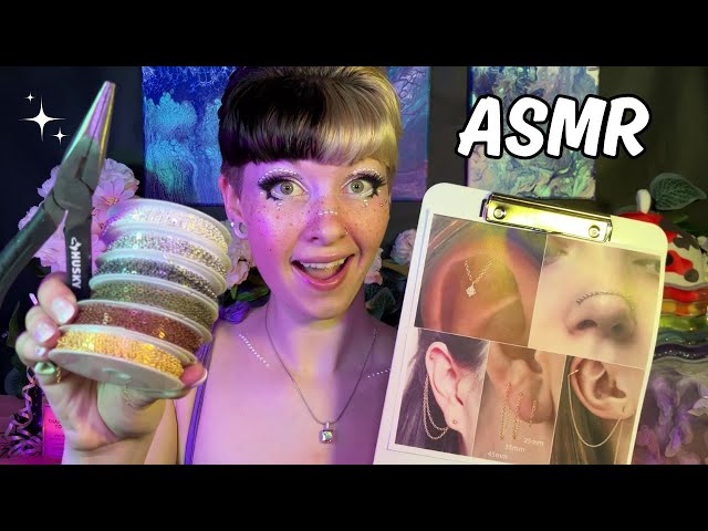 Permanent Jewelry Appointment 💍 ASMR Relaxing Personal Attention for Sleep