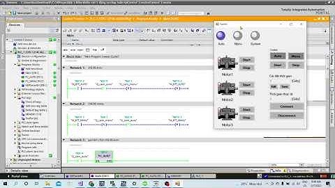 Bật tắt 3 động cơ với hai chế độ Auto và Manu trên C#
