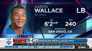2016 NFL Draft Rd 7 Pk 222 | Tennessee Titans Select OLB Aaron Wallace