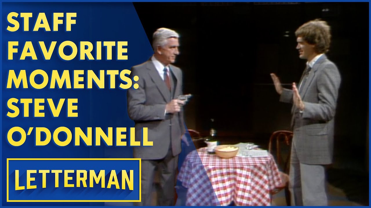 Staff Favorite Moments: Steve O'Donnell | Letterman