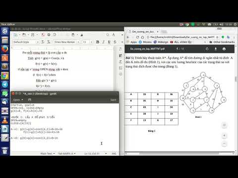 Video [TTNT] Giải thuật tìm kiếm A* - youtube