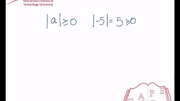 Properties of Absolute Values