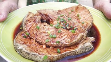 Easy Yummy Cod Fish in Hong Kong Sauce Recipe 港式油浸鳕鱼