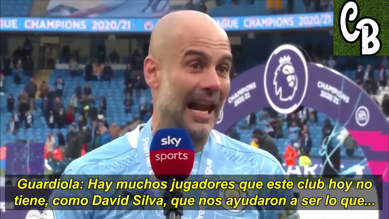 ¡Hasta las lágrimas! Guardiola se emocionó hablando de Agüero