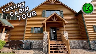 A Luxury Cabin made for 18! Grand Bear Resort Cabin Tour at Starved Rock