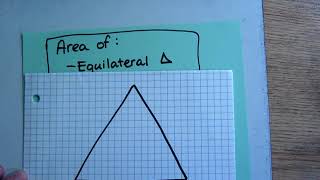 Area of Regular Polygons (using Special Right Triangles)