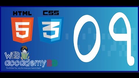 7 - HTML5 and CSS3 Beginner BanglaTutorial Linking to different pages on our website